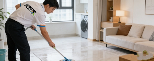 中建小区开荒保洁案例